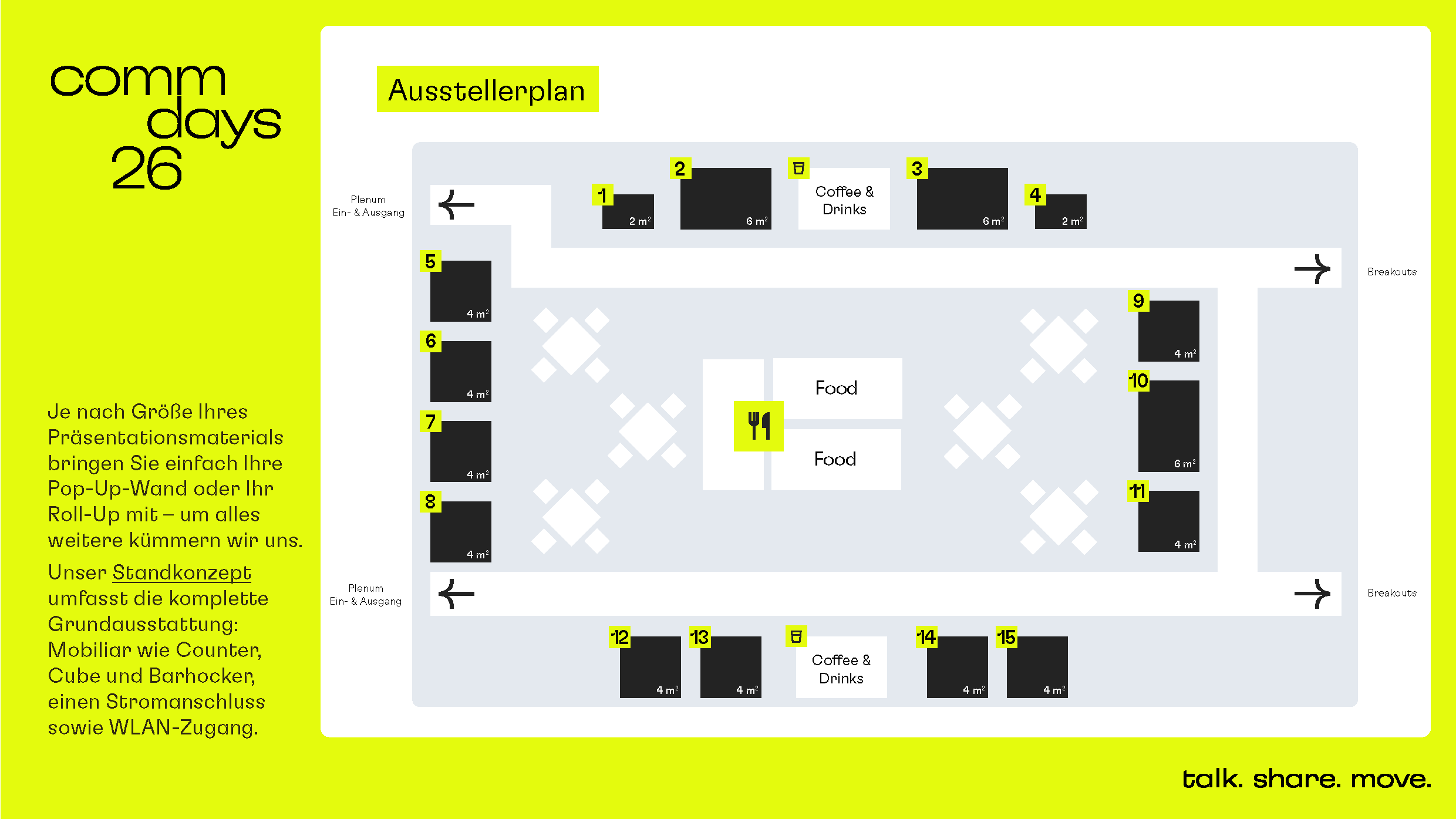 comm.days 26 Ausstellerplan