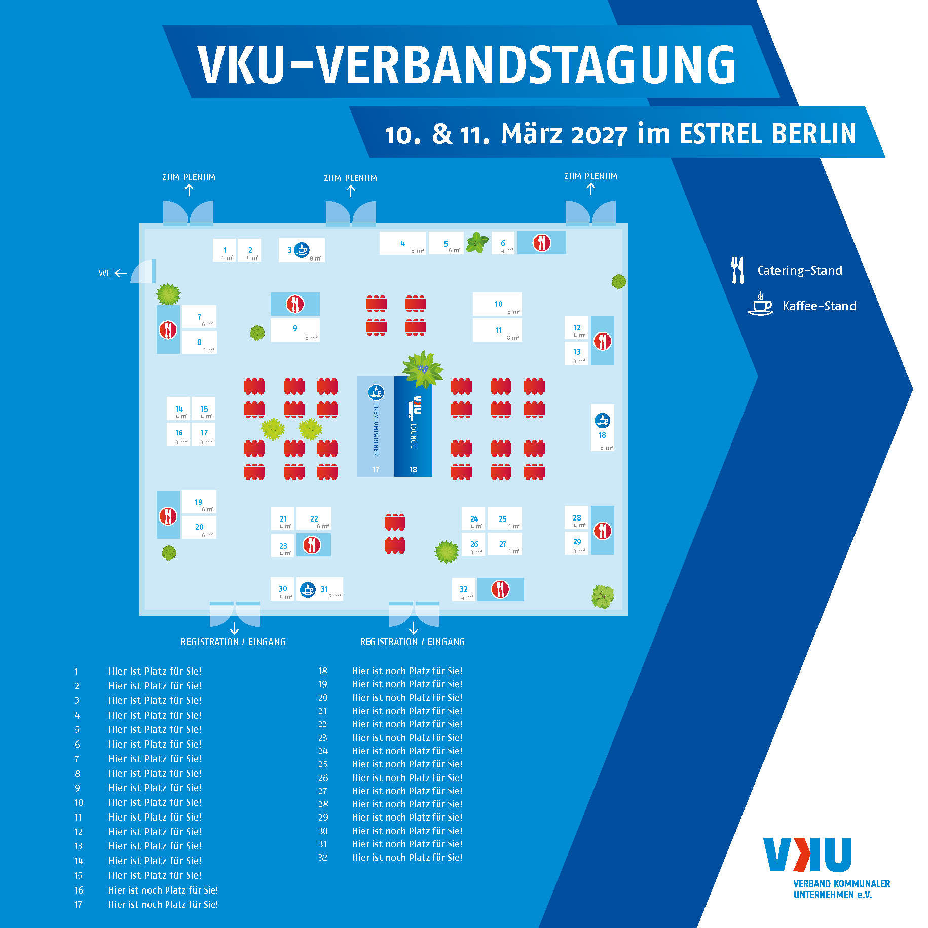 Ausstellerplan VBT