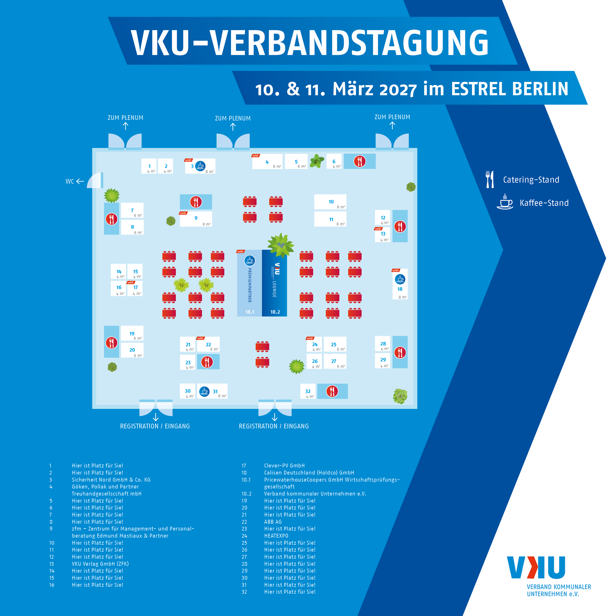 Ausstellerplan