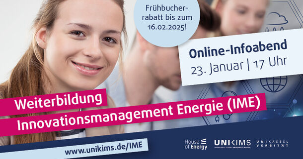 Innovationsmanagement Energie - berufsbegleitende Weiterbildung