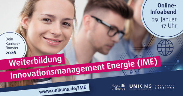 Innovationsmanagement Energie - berufsbegleitende Weiterbildung
