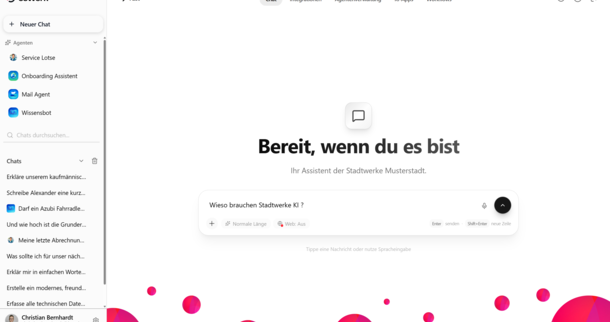 Die Stadtwerke KI-Plattform CoWerk